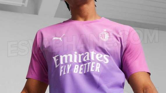 Il sito esvaphane.com svela la nuova particolarissima terza maglia del Milan