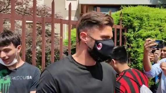 VIDEO MN - Giroud è arrivato a Casa Milan: tra poco la firma del contratto