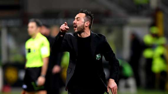 MN - Sassuolo, De Zerbi in conferenza: "Milan un po' stanco, ha pagato mentalmente il peso della partita"