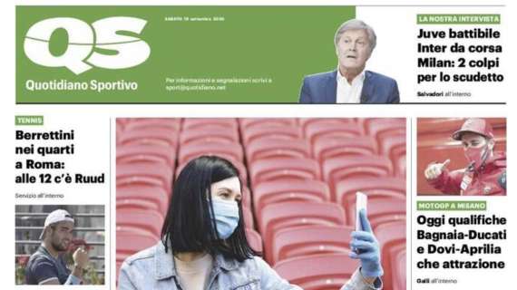 L’apertura del QS: "Il calcio riapre Serie A e stadi"
