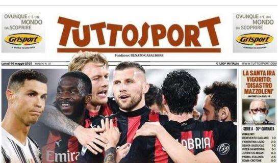 Tuttosport in prima pagina: "SuperMilan! Addio Pirlo!"
