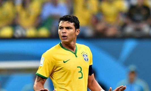 UOL - Thiago Silva, interrotte le trattative per il rinnovo con il PSG: il brasiliano potrebbe tornare al Milan nel 2017