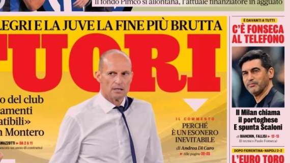La Gazzetta in prima pagina: “C’è Fonseca al telefono. ll Milan chiama il portoghese. E spunta Scaloni”