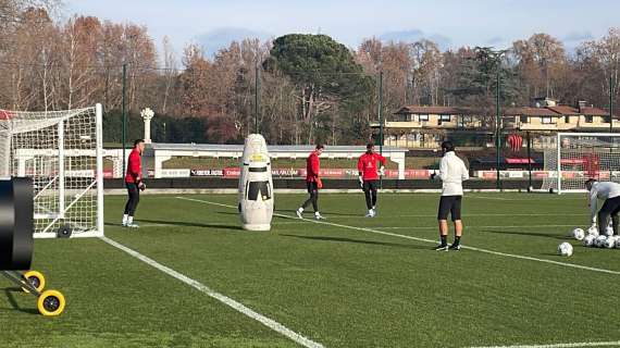 MN - Inizia l'allenamento dei portieri a Milanello. Assente Sportiello