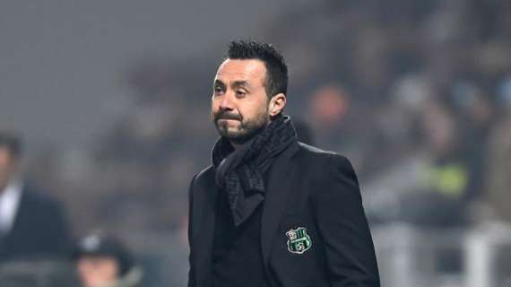 Sassuolo, De Zerbi: "Parlo pochissimo dell'arbitro, spesso arrivo alla partita senza sapere chi sia"