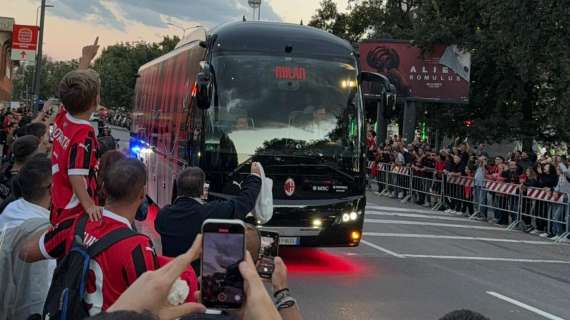 VIDEO MN - Il Milan è arrivato a San Siro per la sfida contro il Lecce