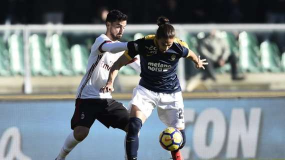 Verona-Milan 3-0: il tabellino del match