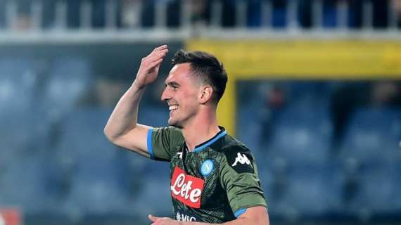 Napoli, Milik in scadenza nel 2021 ma per ora nessun accordo per il rinnovo