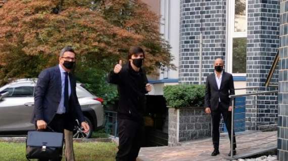 VIDEO - Le immagini di Sandro Tonali a La Madonnina