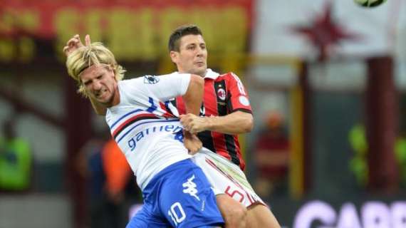 Sampdoria, Maxi Lopez: "Io sto bene qui con la mia famiglia. Ci vorrei rimanere per sempre"