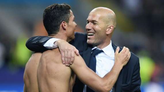 Real Madrid, Zidane: "Cristiano Ronaldo? Spero nella permanenza di tutti i membri della BBC"