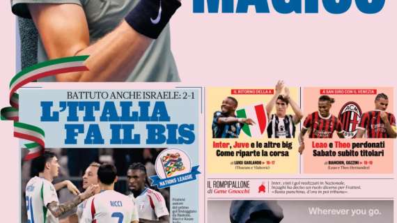 Le prime pagine dei principali quotidiani sportivi sul Milan