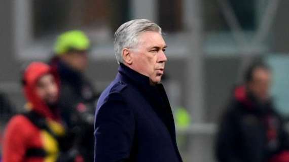 Napoli, Ancelotti a Rai Sport: "Gara condizionata dai due gol iniziali"