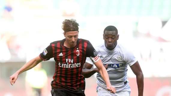 Milan-Udinese 0-1: il tabellino della gara