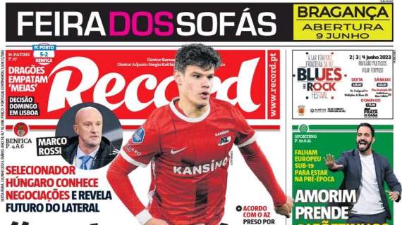 Ex Milan, Record: “Kerkez è in viaggio per il Benfica”