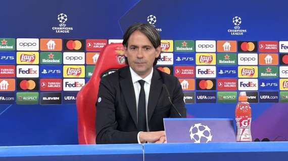Inzaghi parla prima di Pioli: alle 12:30 la conferenza con un calciatore