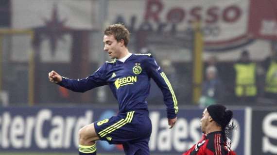 Milan e Roma: duello per Eriksen