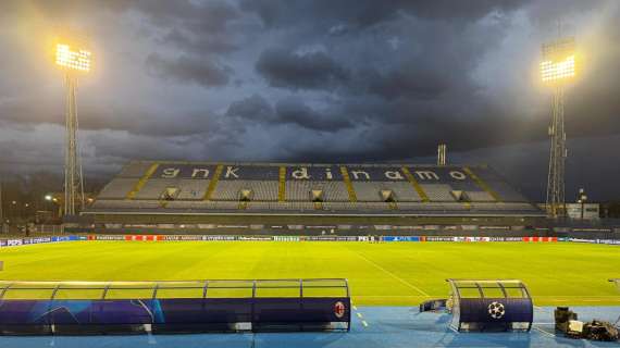 MN - Domani solo 250 tifosi rossoneri a Zagabria. Assente la Curva