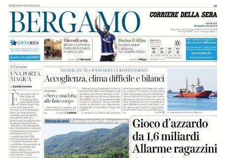 Corriere di Bergamo: "L'Atalanta non aspetta il Milan"