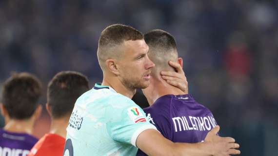 Dzeko-Kean: potrebbe essere questo l'attacco della nuova Fiorentina di Pioli