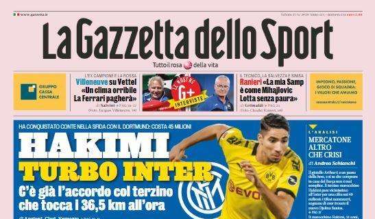 Milan-Roma, La Gazzetta dello Sport: "Istruzioni per gli Usa"