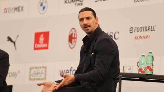 PHOTOGALLERY MN – Milanello, Zlatan Ibrahimovic in conferenza stampa