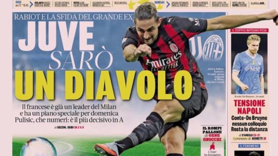 La Gazzetta in apertura su Rabiot: “Juve, sarò un Diavolo”