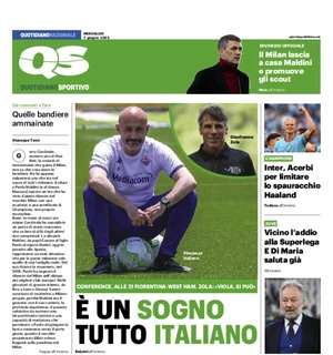 QS: “Il Milan lascia a casa Maldini e promuove gli scout”