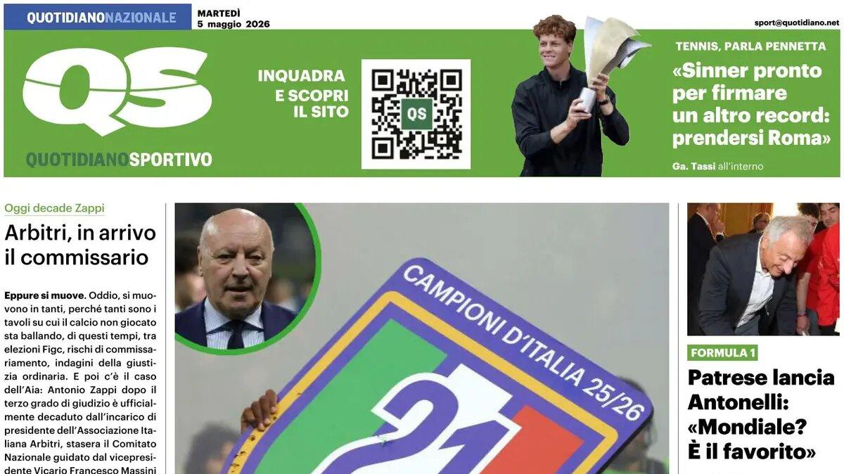 Il QS titola: "Milan alla deriva. Non segna più  subisce troppo"