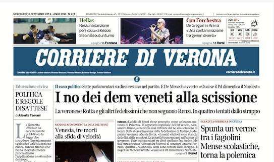 Corriere di Verona: "Nessuna sanzione per i buu a Kessié"