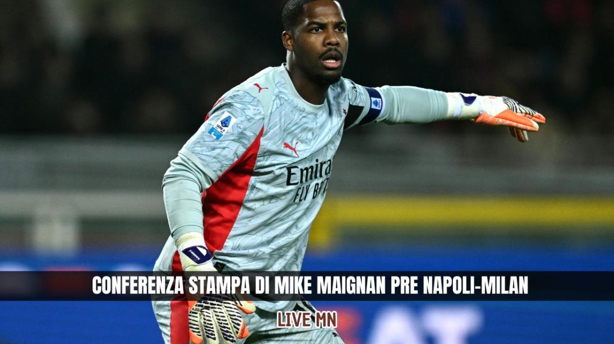 LIVE MN – A breve la conferenza stampa di Maignan da Riad