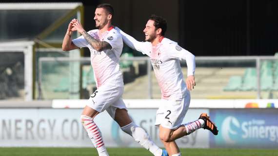 Verona-Milan, l'anno scorso rossoneri vittoriosi 0-2 in totale emergenza: Krunic e Dalot i marcatori