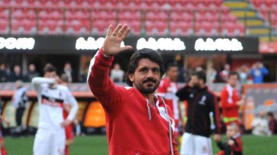 Milan, l'in bocca al lupo a Rino Gattuso
