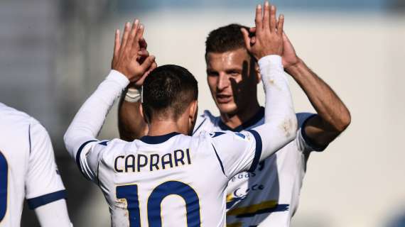 Verona, Caprari: "Mancano 3 partite e voglio chiudere al meglio"