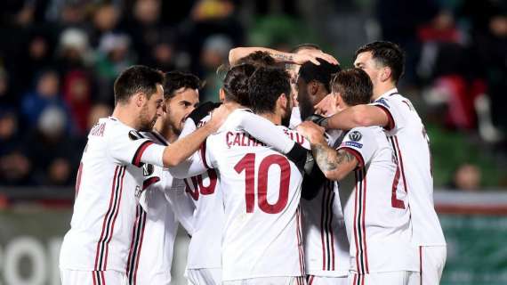 Il Milan in Europa: 27 gol fatti e 8 subiti in 13 partite