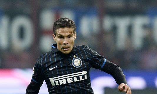 Inter, Hernanes a Sky: "Il Milan ha fatto una partita difensiva, ci è mancato solo il gol"