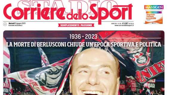 Il CorSport e la scomparsa di Silvio Berlusconi: "E' la fine del giuoco"