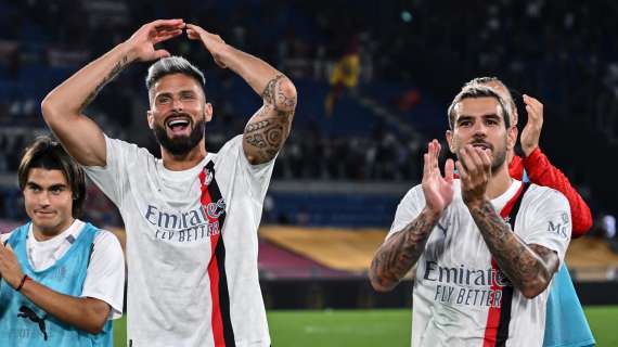 Il Milan punta su Theo e Giroud, la Gazzetta: "Gli spaccaNapoli"
