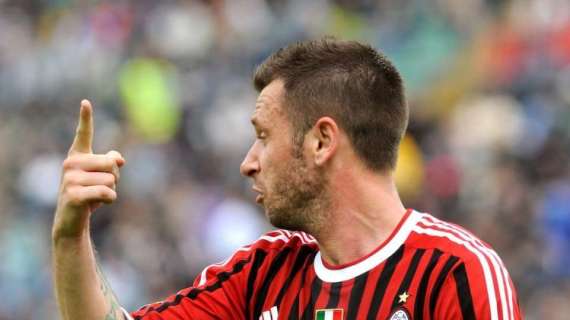 On this day - 29 aprile 2012, Siena-Milan 1-4: l'ultima rete di Cassano con il Milan