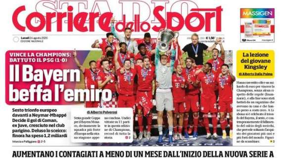 L'apertura del CorSport: "Covid, il calcio trema"