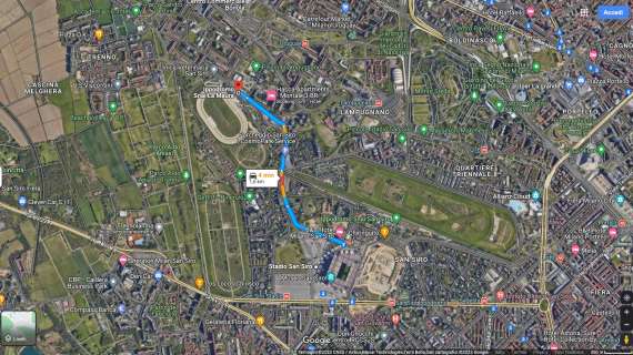 Dove sorgerebbe il nuovo stadio del Milan a La Maura: le mappe