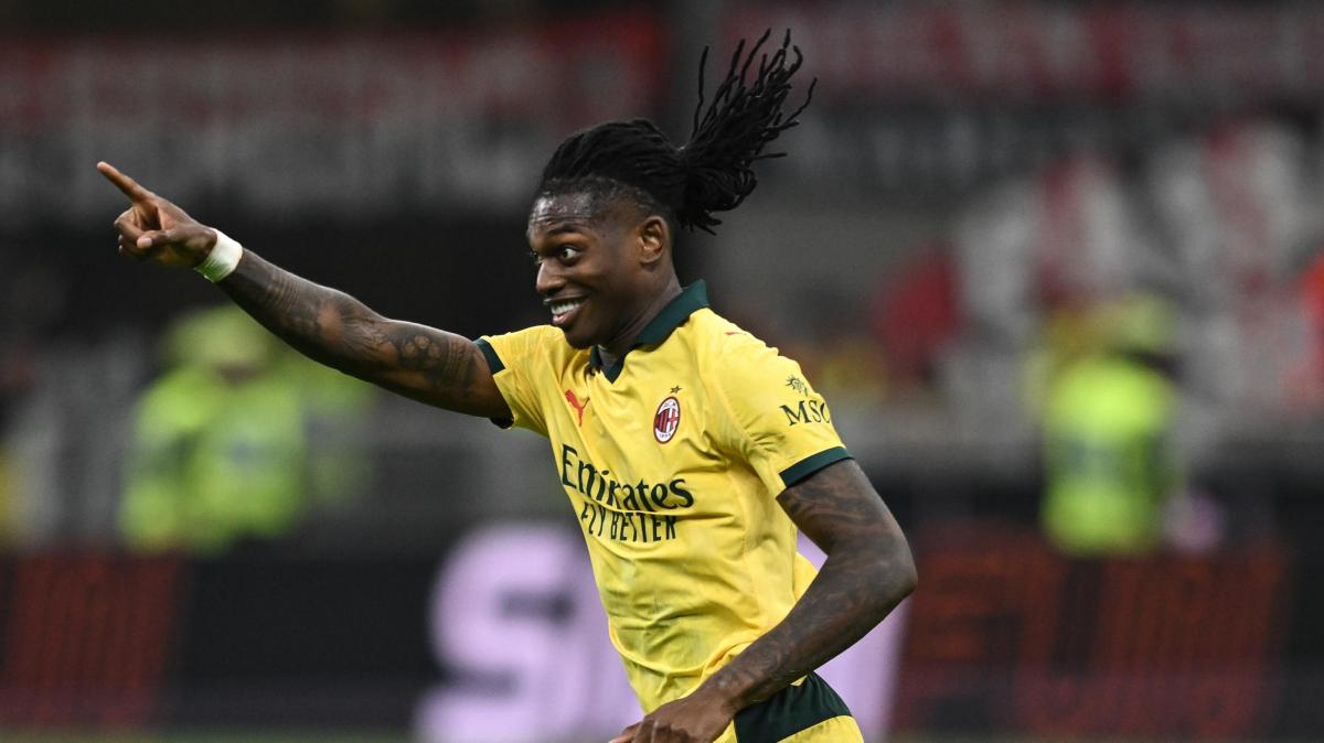 Settima doppietta in Serie A per Leao. L’ultima, ma in trasferta, era datata novembre 2024