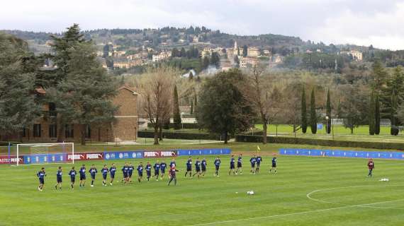 Nazionale, l'allenamento di oggi: Mancini prova la formazione per Wembley. Verratti out