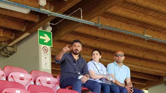 FOTO MN - Gattuso ha raggiunto il "Centro Sportivo Vismara" per l'amichevole della Primavera contro la Cremonese
