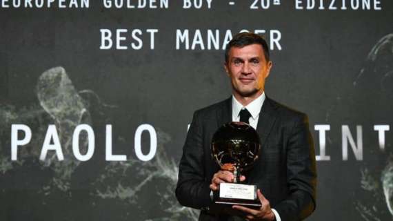 Milan, Adli posta sui social una foto di Paolo Maldini della premiazione "Best European Manager"