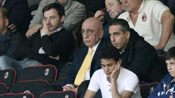 Galliani ha lasciato la tribuna autorità di San Siro