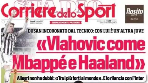 Il CorSport in apertura: "Lo sprint di Leao: scudetto e Qatar"