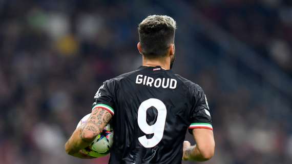 Milan-Salisburgo, 1-0 a fine primo tempo: decide Giroud, ritmi altissimi a San Siro