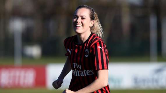 Milan femminile, Thorvalsdottir saluta: "Grazie Milan mi sono divertita"