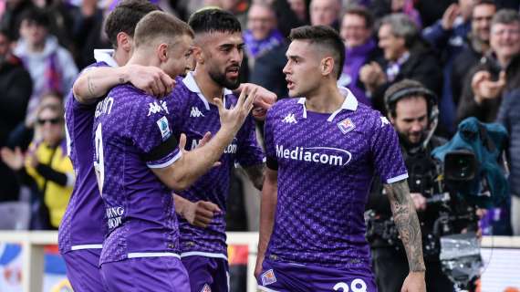 Serie A, la classifica aggiornata: la Fiorentina raggiunge la Lazio